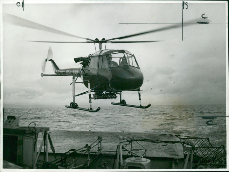 Aircraft: Westland P.531 Helicopters. - Vintage Photograph