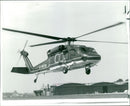 Sikorsky s.70 helicopter aircraft: europe's newest helicopter. - Vintage Photograph