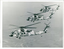 Sikorsky s.70 helicopter aircraft: - Vintage Photograph