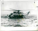 Aircraft: Helicopter Super Frelon - Vintage Photograph