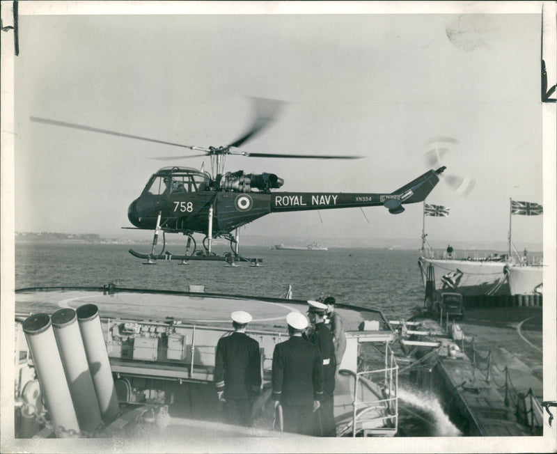 Aircraft: Helicopter WASP - Vintage Photograph