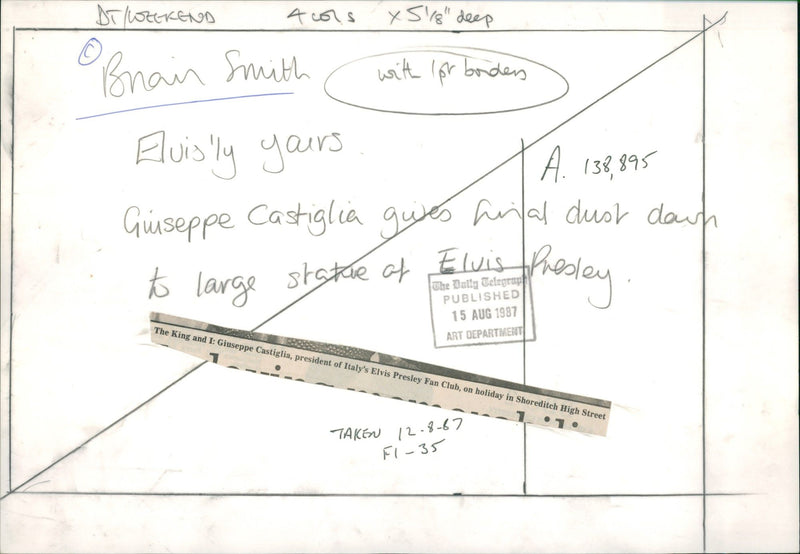 Elvis Presley - Vintage Photograph
