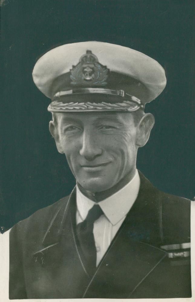 Admiral G.C. Dickens. - Vintage Photograph