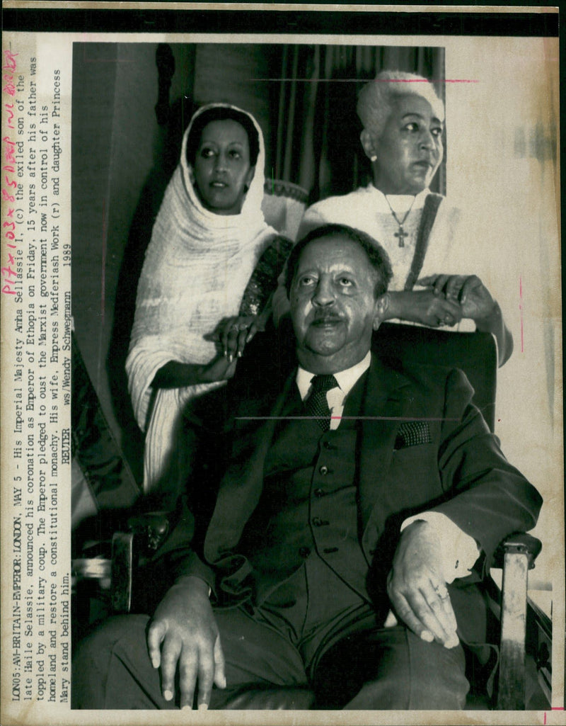Amha Selassie - Vintage Photograph