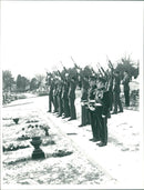 Civil rights riots 1976-1979:a reminder that sometimes peace keeping means a soldier. - Vintage Photograph