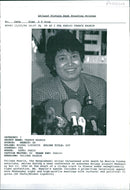 Nasrin taslima:the bangladeshi writer threatened with death by muslim. - Vintage Photograph