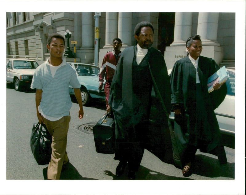 Amy Biehl the murder. - Vintage Photograph