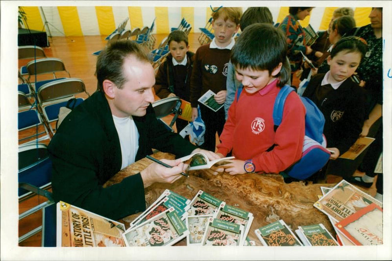 Jon Scieszka. - Vintage Photograph