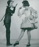 From the children's own dance event at the Concert Hall in Stockholm - Vintage Photograph