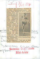 A little cheek chicken in the children's dance event in the concert hall's grand hall - Vintage Photograph