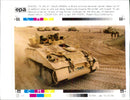 Iraq UN War British Army:A british Armoured. - Vintage Photograph