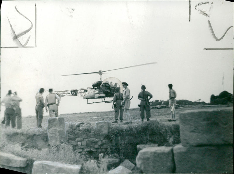 Among the ruins. - Vintage Photograph