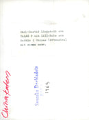 Lill-Babs and Carl-Gustaf Lindstedt in the musical "Calle P" at Chinateatern - Vintage Photograph