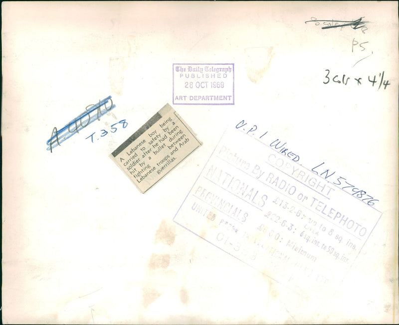 Lebanon Civil War - Vintage Photograph