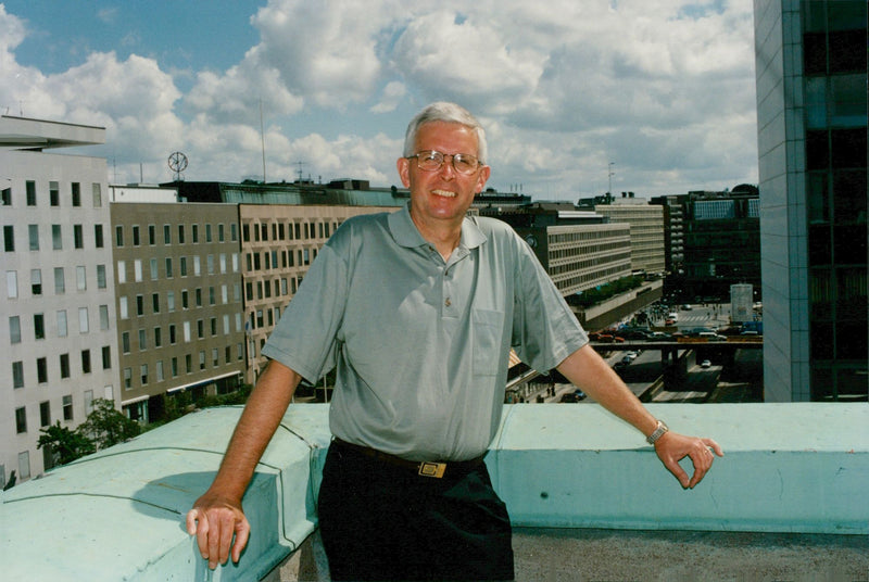 Ãke Holmquist, Head of the Concert Hall in Stockholm - Vintage Photograph