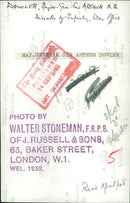 Lieutenant-General Sir Arthur Dowler - Vintage Photograph