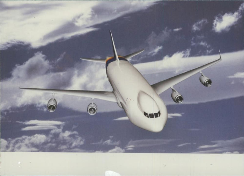 airbus aircraft:methods being studied inclued generation of ozone. - Vintage Photograph