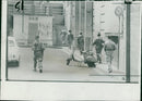 Algeria Riots:some of the 3,000 liberation army troops from the algiers. - Vintage Photograph