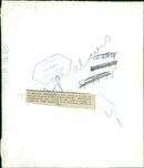 Algeria Riots:a french armoured unit. - Vintage Photograph