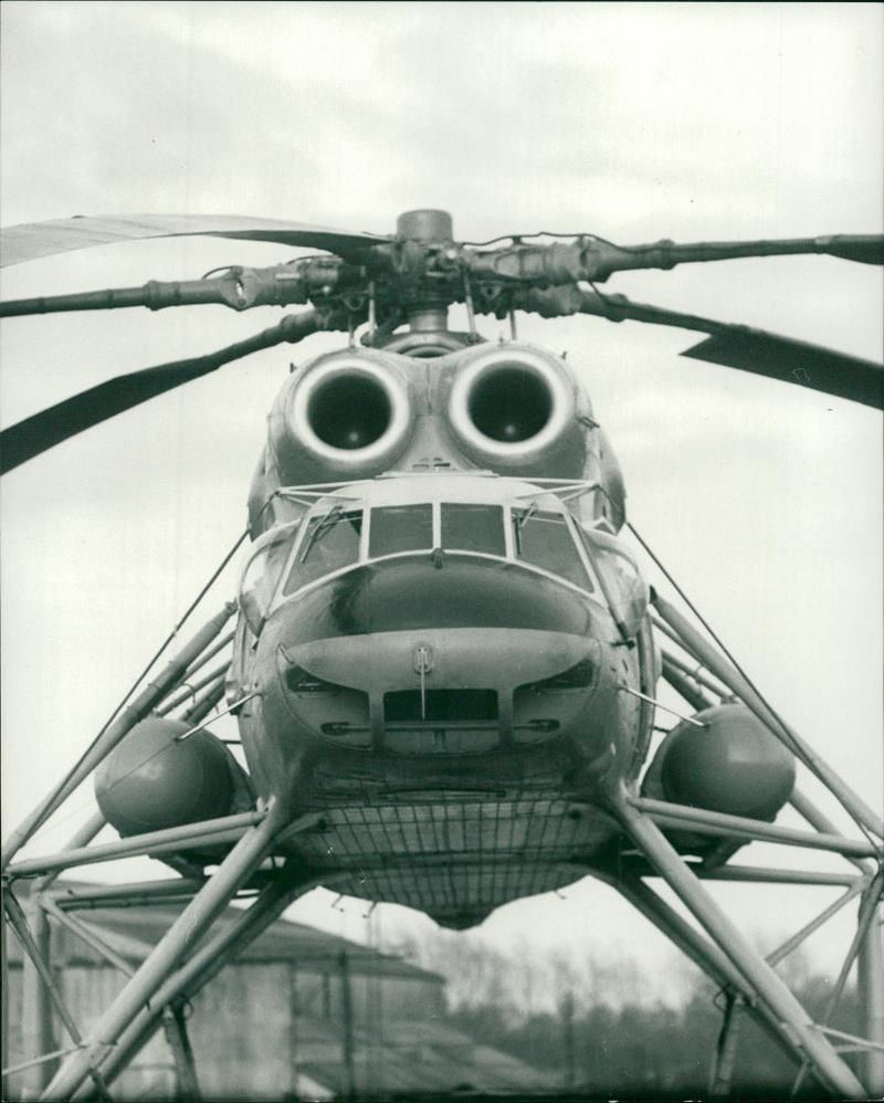 Giant "insect" from Soviet Russia. - Vintage Photograph