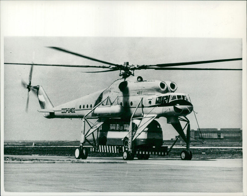 Mil Mi-10 - Vintage Photograph