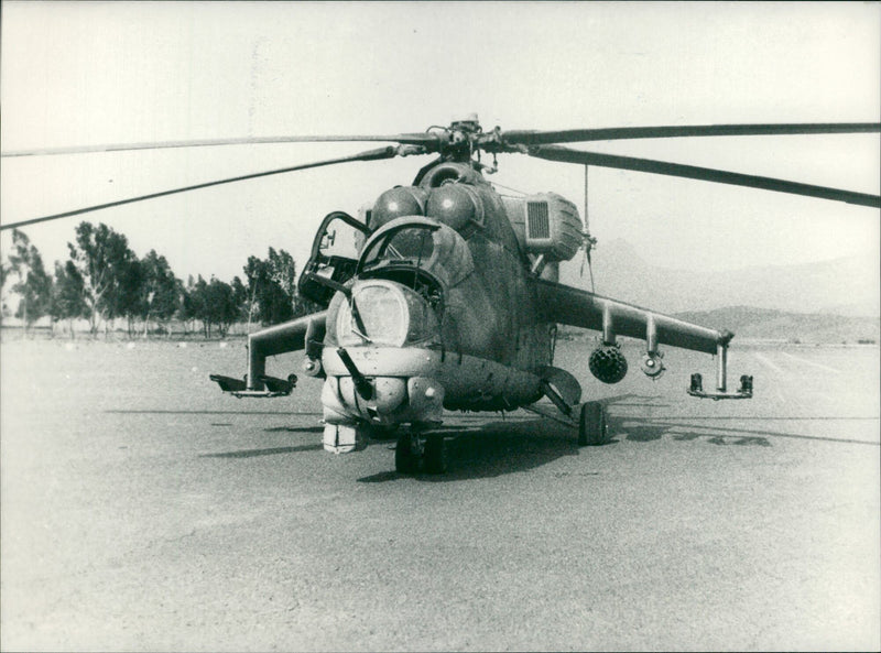 Mil Mi-24-D - Vintage Photograph