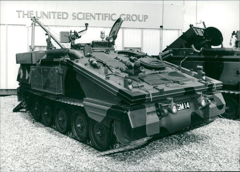 samson armoured recovery vehicle - Vintage Photograph