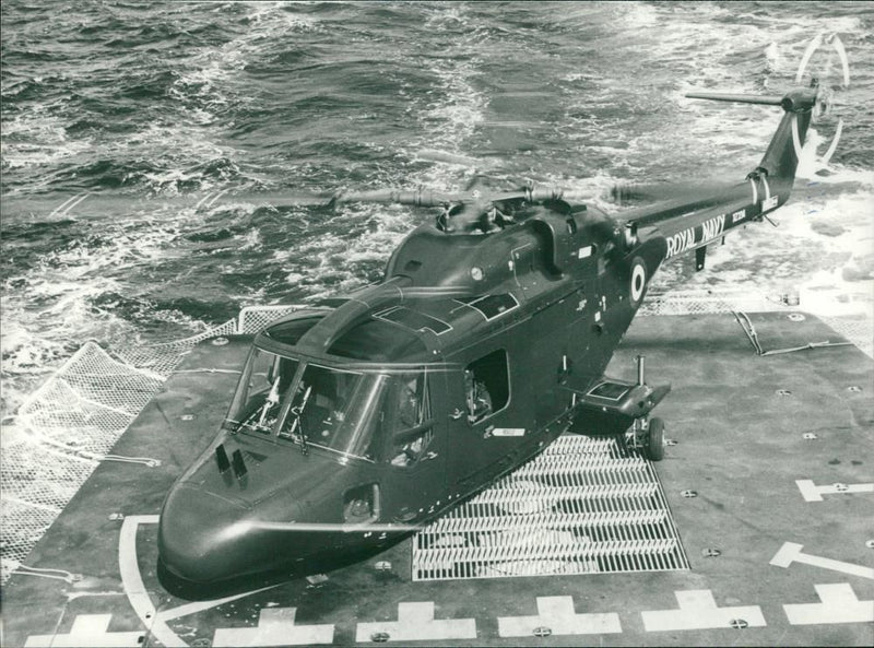 Lynx helicopter: - Vintage Photograph