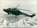Lynx helicopter: - Vintage Photograph