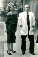 Mr. Neil Kinnock and model, Hollie. - Vintage Photograph