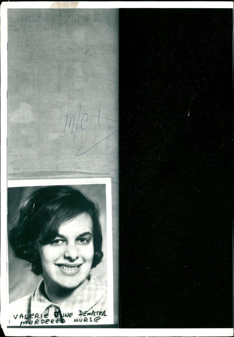 Murdered And Missing Person 1971: - Vintage Photograph