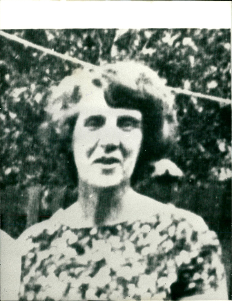 Murdered And Missing Person 1971:Mrs Phyllis. - Vintage Photograph