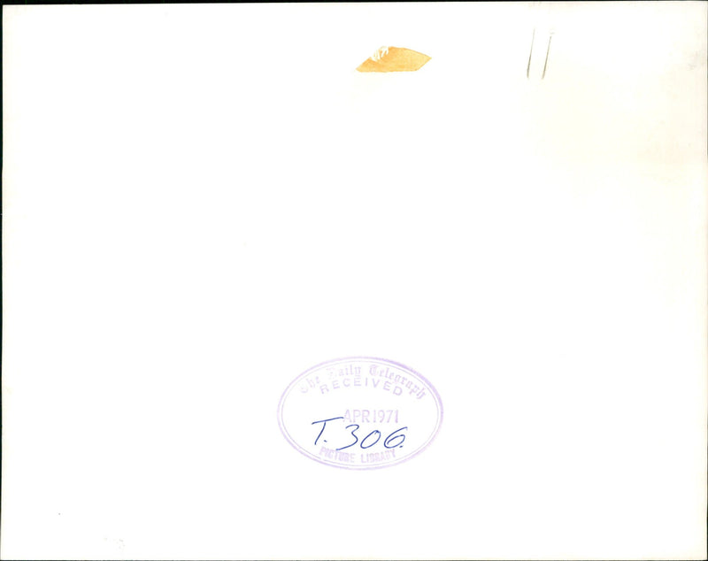 Murdered And Missing Person 1971: - Vintage Photograph