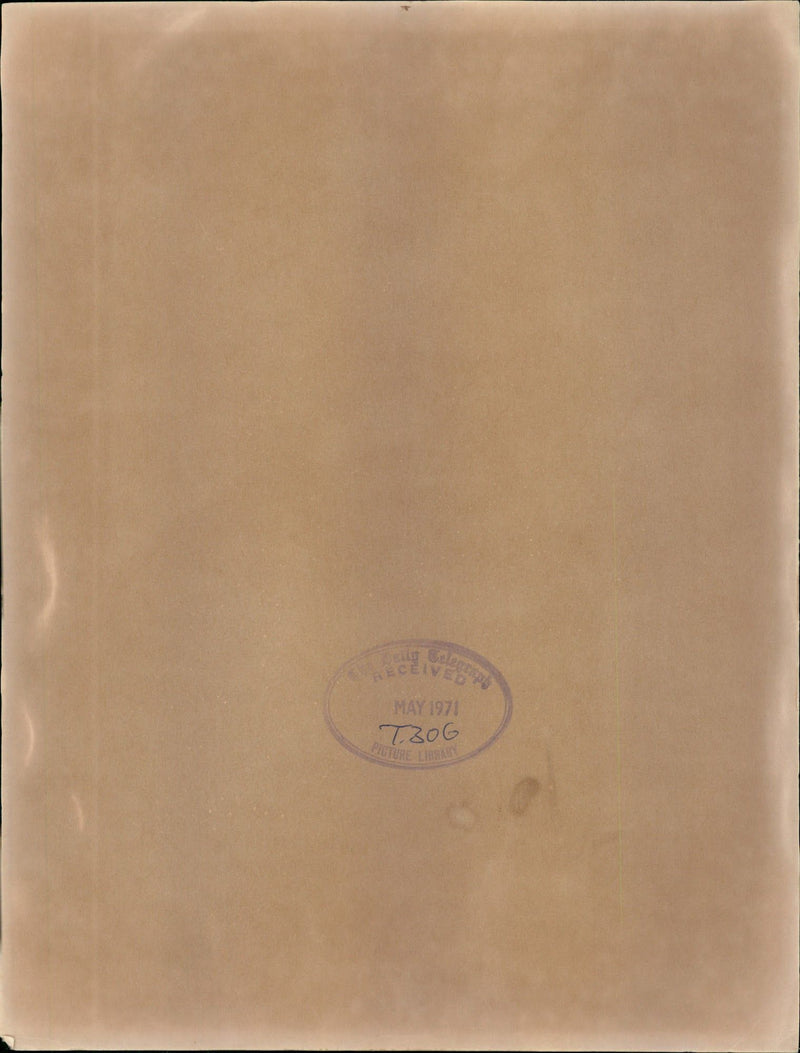 Murdered And Missing Person 1971: - Vintage Photograph