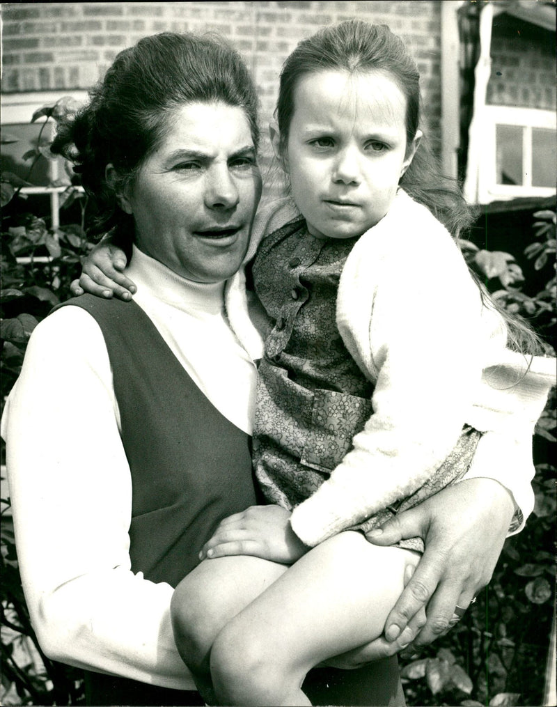 Murdered And Missing Person 1971:Donlad westley with his mother. - Vintage Photograph