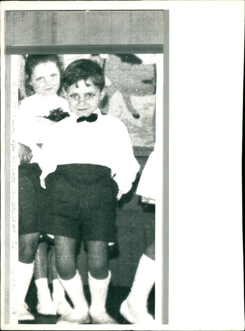 Murdered And Missing Person 1971: - Vintage Photograph