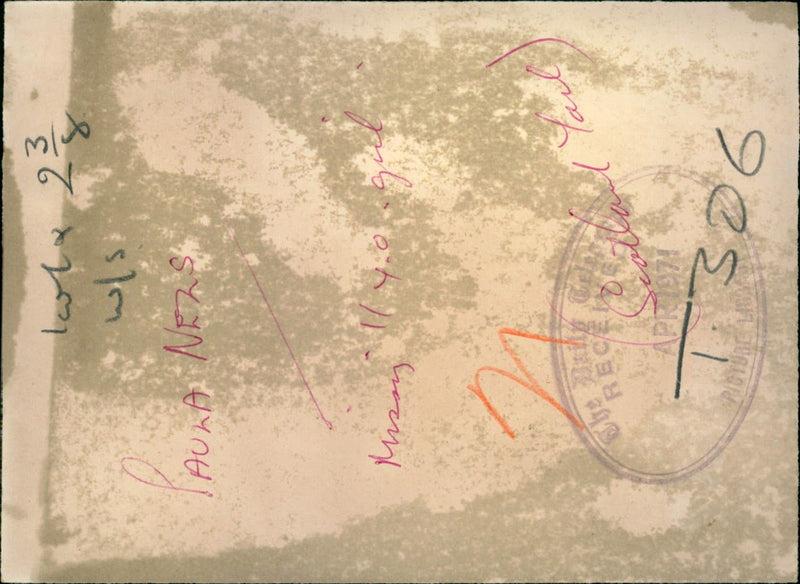 Murdered And Missing Person 1971: - Vintage Photograph