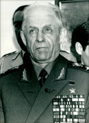 Sergey Akhromeyev Political figure. - Vintage Photograph