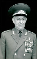 Sergey Akhromeyev Political figure. - Vintage Photograph