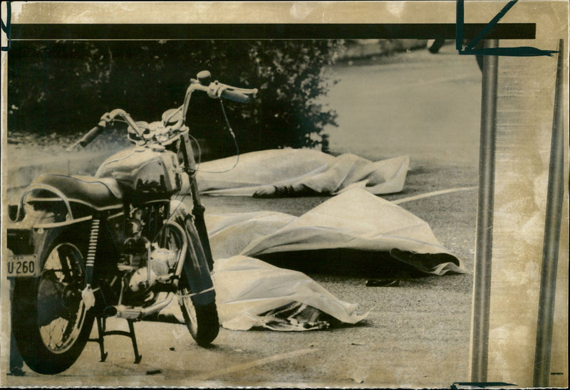 Australia: Sydney Viking Tavern Gun Shooting. - Vintage Photograph