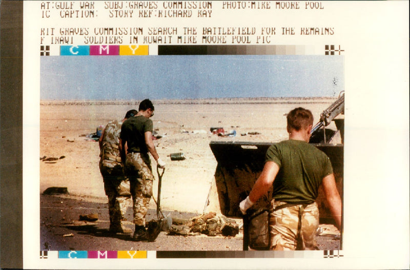 Iraq war pow: - Vintage Photograph
