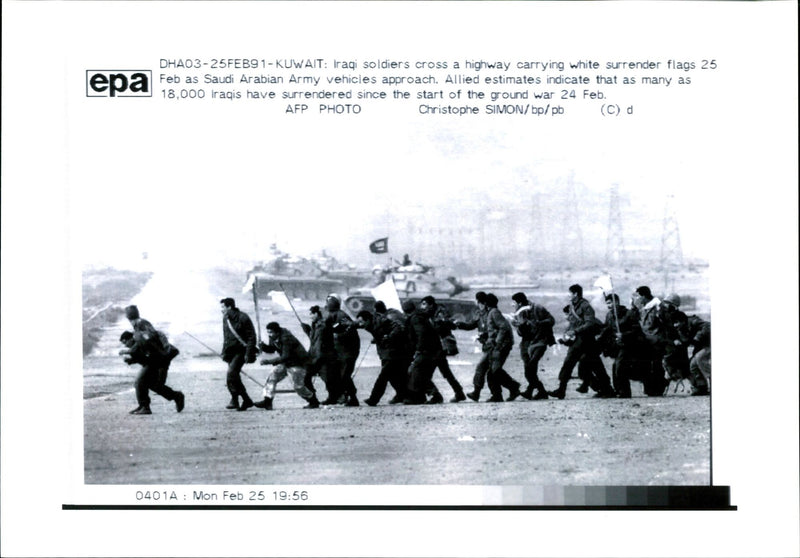 Iraq war pow: - Vintage Photograph