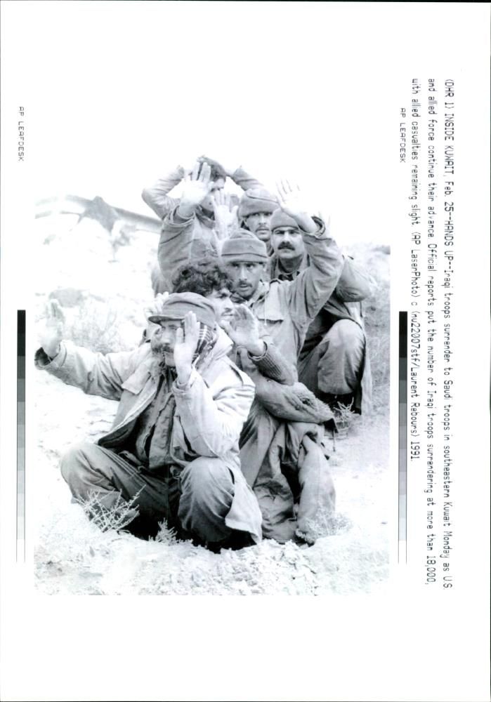 Iraq war pow: - Vintage Photograph
