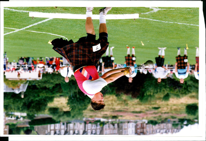 Bute highland games. - Vintage Photograph