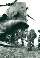 Airmobile soldiers of Duke of Edinburgh's Royal Regiment. - Vintage Photograph