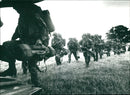 Airmobile soldiers of Duke of Edinburgh's Royal Regiment. - Vintage Photograph