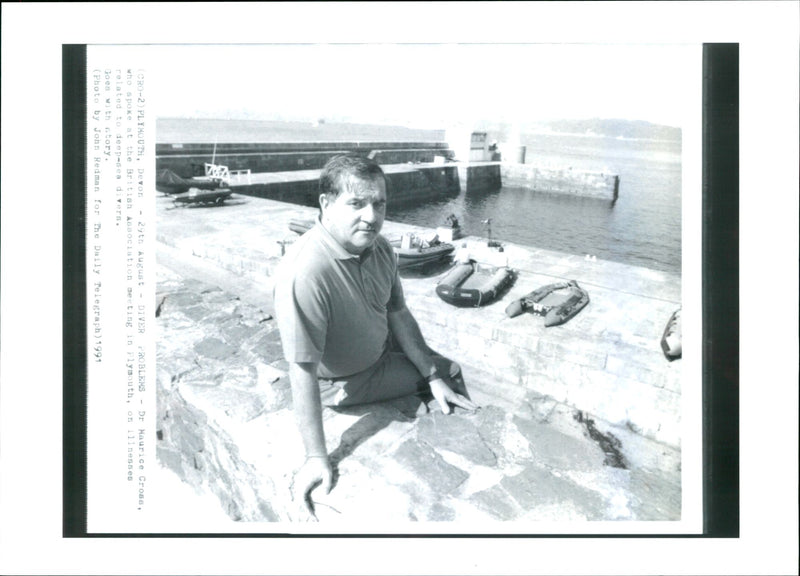 Maurice cross. - Vintage Photograph