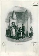 Charles Dickens Writer. - Vintage Photograph