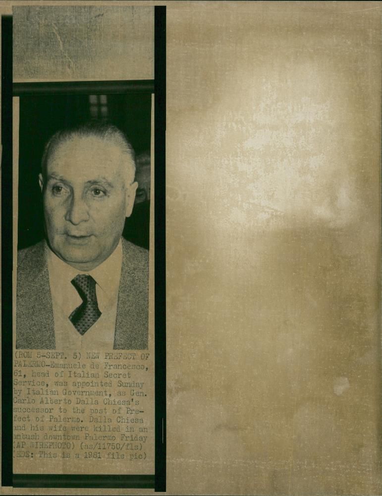 Emanuele De Francesco - Vintage Photograph