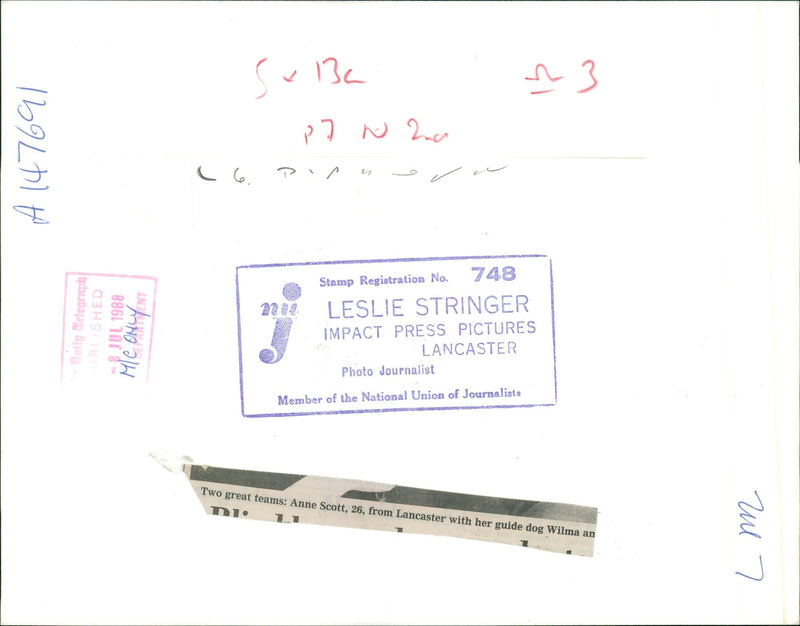 Anne Scott - Vintage Photograph